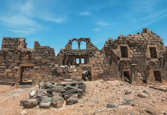 Basalt Sculpture in Umm al Jimal