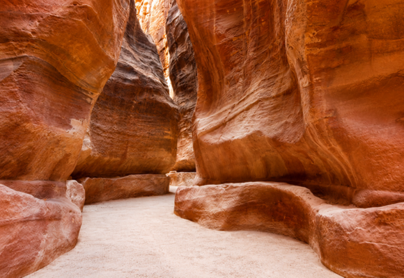 Al-Siq to Treasury Trail (Main Trail)